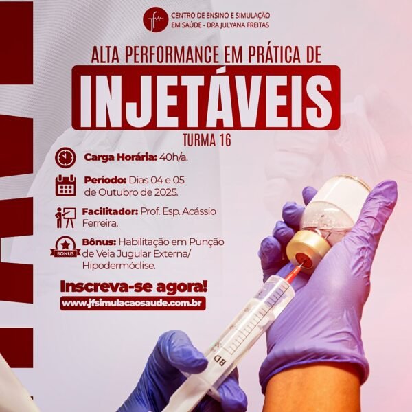 Alta Performance em Prática de Injetáveis e Hipodermóclise - T17