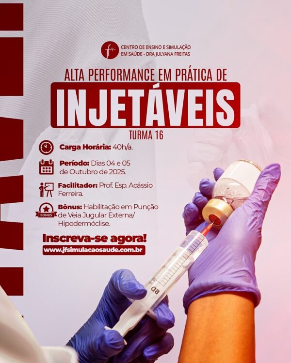 Alta Performance em Prática de Injetáveis e Hipodermóclise - T17